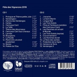 Fête des Vignerons 2019, CD music live